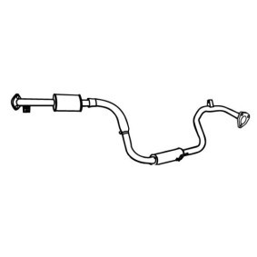 Achetez des Silencieux intermédiaire de chez VEGAZ en ligne pour SPACE WAGON (N3_W, N4_W) à prix modérés
