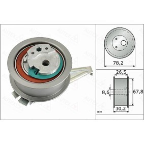 Achetez des Galet tendeur de courroie de distribution AUTEX 655076 à prix pour 48,61 €