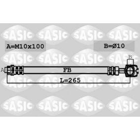 Achetez des Flexible de frein SASIC 6606105 à prix pour 25,84 €