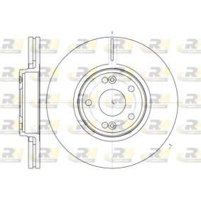 Compre Disco de travão da ROADHOUSE 6612.10 a um preço baixo por 51,81 €