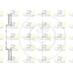 Bremsscheibe 6614.10 von ROADHOUSE günstig für 50,57 € online kaufen