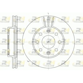 Bremsscheibe 6655.10 für DAEWOO