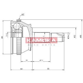 Comprar Juego de articulación, árbol de transmisión de KAMOKA 6690 a bajo precio de 27,75 €