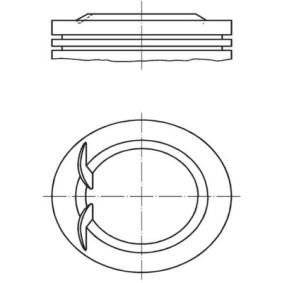 Kolben 681 05 01 von MAHLE ORIGINAL günstig für 49,83 € online kaufen