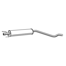 Mittelschalldämpfer von VEGAZ für Astra Mk V (H) Sport Hatch (A04) günstig online kaufen