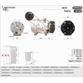 Acquista Compressore aria condizionata da AHE 68535/A a buon mercato per soli 21,47 €