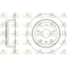 Bremsscheibe 6872.00 für DAEWOO