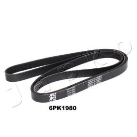 Acquista Cinghia servizi da JAPKO 6PK1980 a buon mercato per soli 18,78 €