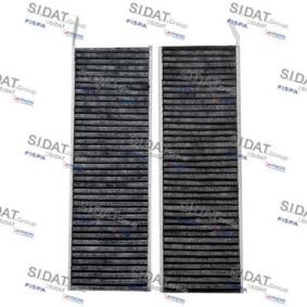 Köp Kupéfilter av SIDAT 701-2 till det låga priset 290,98 kr