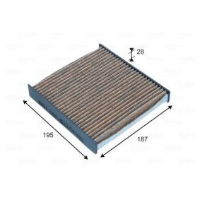 Innenraumfilter für ABARTH von VALEO