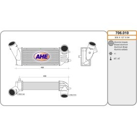 Köp Intercooler av AHE 706.010 till det låga priset 1750,05 kr