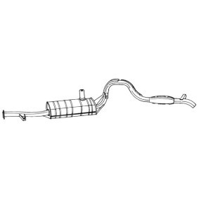 Endschalldämpfer 70605 für SUZUKI