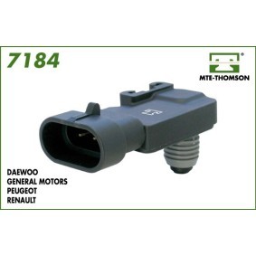 Kjøp MAP-sensor av MTE-THOMSON 7184 til den lave prisen 282,30 NOK