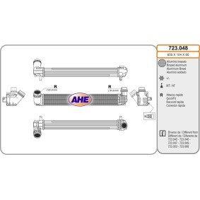 Köp Intercooler av AHE 723.048 till det låga priset 2024,51 kr