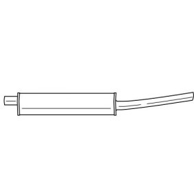 Endschalldämpfer 73600