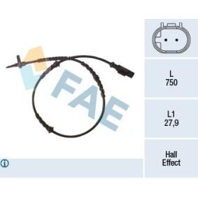 Comprar Sensor ABS de FAE 78265 a bajo precio de 34,19 €