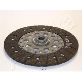 Achetez des Disque d'embrayage ASHIKA 80-03-316 à prix pour 400,58 €