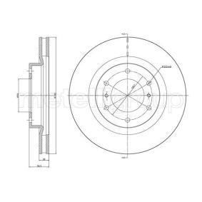 Bremsscheibe 800-1662C von CIFAM günstig für 72,00 € online kaufen