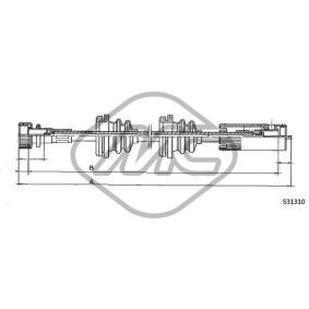 Acquista Cavo tachimetro da Metalcaucho 80532 a buon mercato per soli 55,24 €