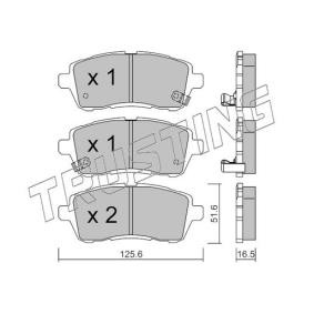 Acquista Kit pastiglie freni da TRUSTING 809.1 a buon mercato per soli 64,44 €