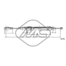 Comprar Cable de freno de mano de Metalcaucho 80924 a bajo precio de 19,26 €