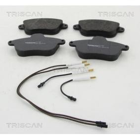 Compre Pastilhas de travão da TRISCAN 8110 10605 a um preço baixo por 41,87 €