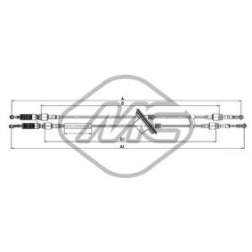 Acquista Cavo comando, Cambio manuale da Metalcaucho 81161 a buon mercato per soli 125,40 €