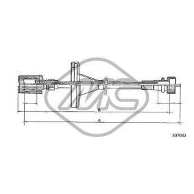 Acquista Cavo tachimetro da Metalcaucho 81177 a buon mercato per soli 16,37 €