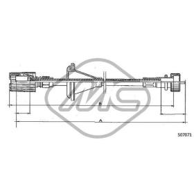 Comprar Cable del velocímetro de Metalcaucho 81180 a bajo precio de 17,89 €