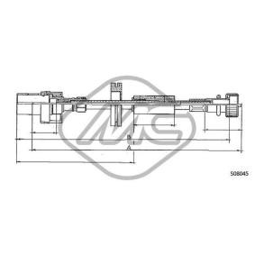 Acquista Cavo tachimetro da Metalcaucho 81727 a buon mercato per soli 26,22 €