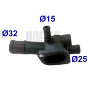 Achetez des Bride de liquide de refroidissement HOFFER 8193122 à prix pour 7,18 €