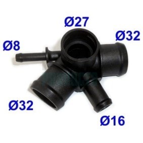 Achetez des Bride de liquide de refroidissement HOFFER 8193129 à prix pour 4,86 €
