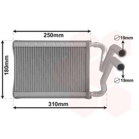 Comprar Radiador de calefacción de VAN WEZEL 82006437 a bajo precio de 92,98 €