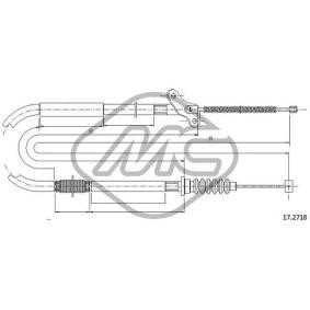 Handbremsseil für ISUZU von Metalcaucho
