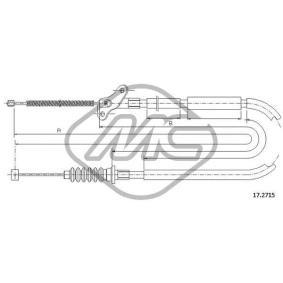 Handbremsseil für ISUZU von Metalcaucho