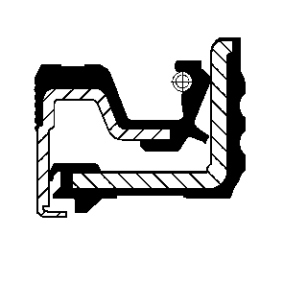 Wellendichtring, Differential 82037255
