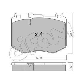 Bremsbeläge 822-1019-0 von CIFAM günstig für 65,22 € online kaufen