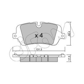 Bremsbeläge 822-1025-0 von CIFAM günstig für 76,45 € online kaufen
