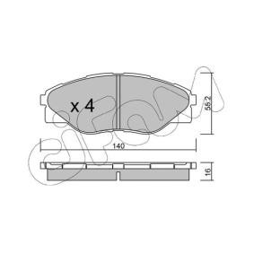 Bremsbeläge von CIFAM