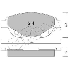 Bremsbeläge 822-948-0 von CIFAM günstig für 75,63 € online kaufen