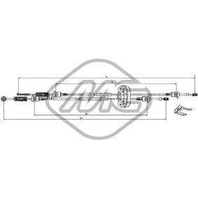 Acquista Cavo comando, Cambio manuale da Metalcaucho 82291 a buon mercato per soli 293,44 €