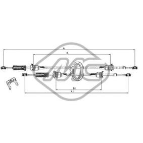 Acquista Cavo comando, Cambio manuale da Metalcaucho 82427 a buon mercato per soli 232,27 €