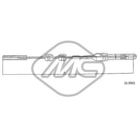 Handbremsseil für OPEL von Metalcaucho