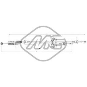 Acquista Cavo comando, Cambio manuale da Metalcaucho 82954 a buon mercato per soli 139,99 €