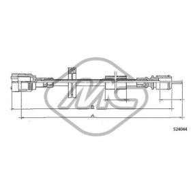 Acquista Cavo tachimetro da Metalcaucho 82986 a buon mercato per soli 22,31 €