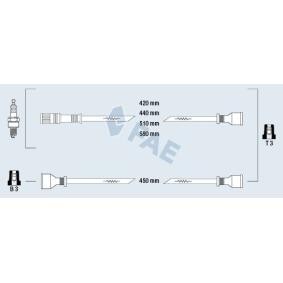 Compre Jogo de cabos de ignição da FAE 83030 a um preço baixo por 22,62 €