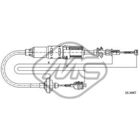 Compre Cabo de aço, accionamento da embraiagem da Metalcaucho 83232 a um preço baixo por 36,06 €