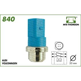 Osta Lämpökytkin, jäähdyttimen puhallin MTE-THOMSON:llä 840 edullisesti hintaan 14,18 €