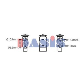 Acquista Valvola espansione climatizzatore da AKS DASIS 840323N a buon mercato per soli 43,57 €