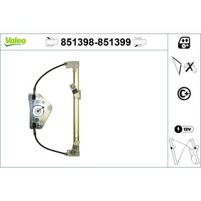 Achetez des Lève-vitre VALEO 851398 à prix pour 211,16 €